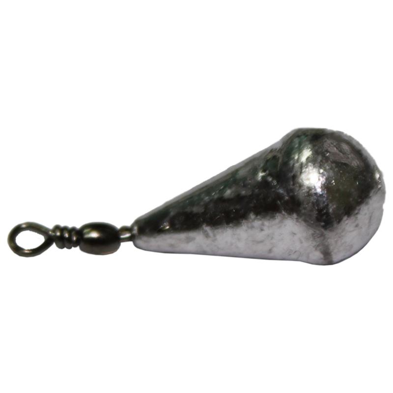 Fishing Tackle Max Birnenblei mit Wirbel 5 g Inh. 3 Stk.