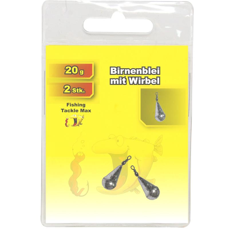 Produktbild Fishing Tackle Max Birnenblei mit Wirbel 20 g Inh. 2 Stk.