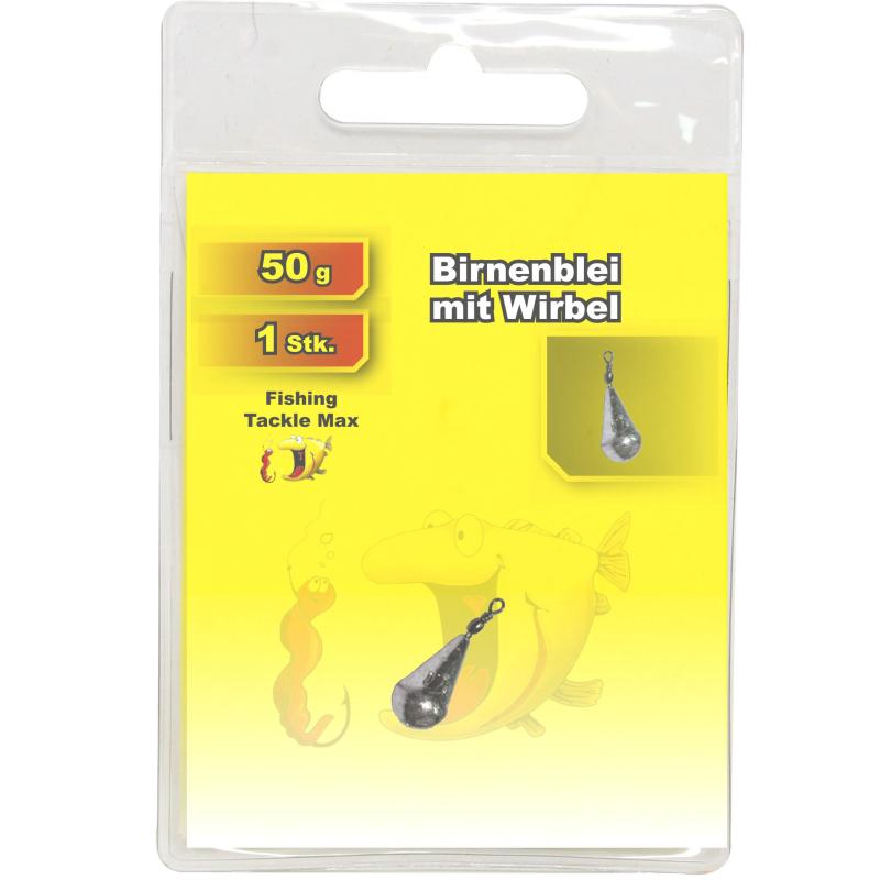 Produktbild Fishing Tackle Max Birnenblei mit Wirbel 50 g Inh. 1 Stk.