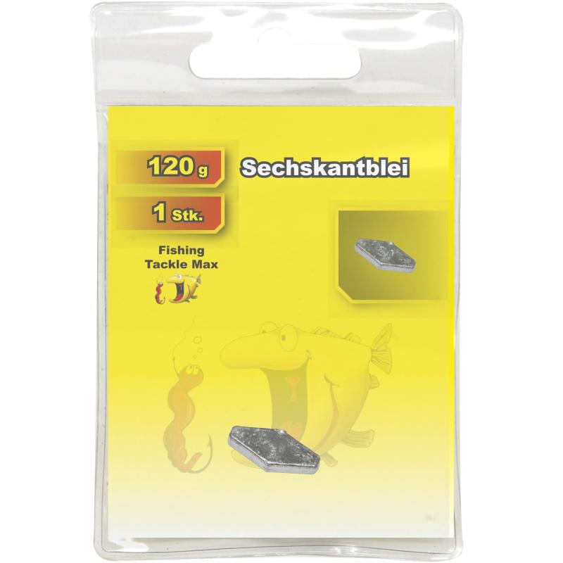 Fishing Tackle Max Sechskantblei 120 g Inh. 1 Stk.