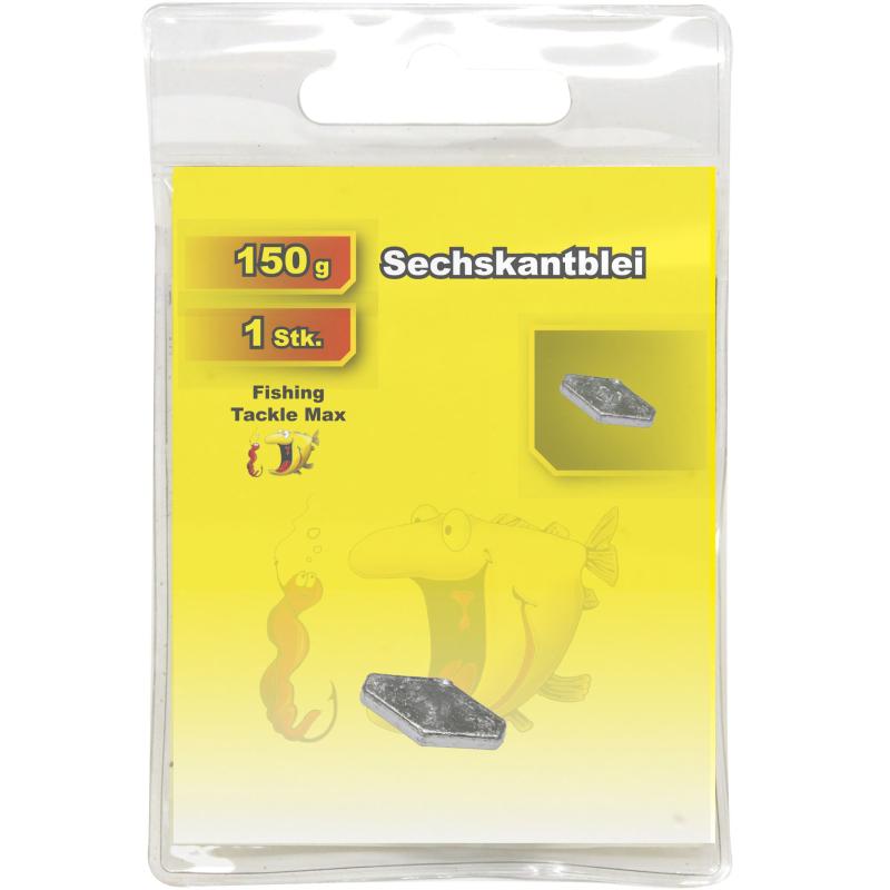 Fishing Tackle Max Sechskantblei 150 g Inh. 1 Stk.