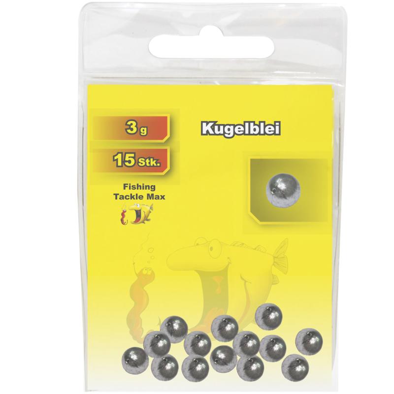 Fishing Tackle Max Kugelblei 3 g Inh. 15 Stk.