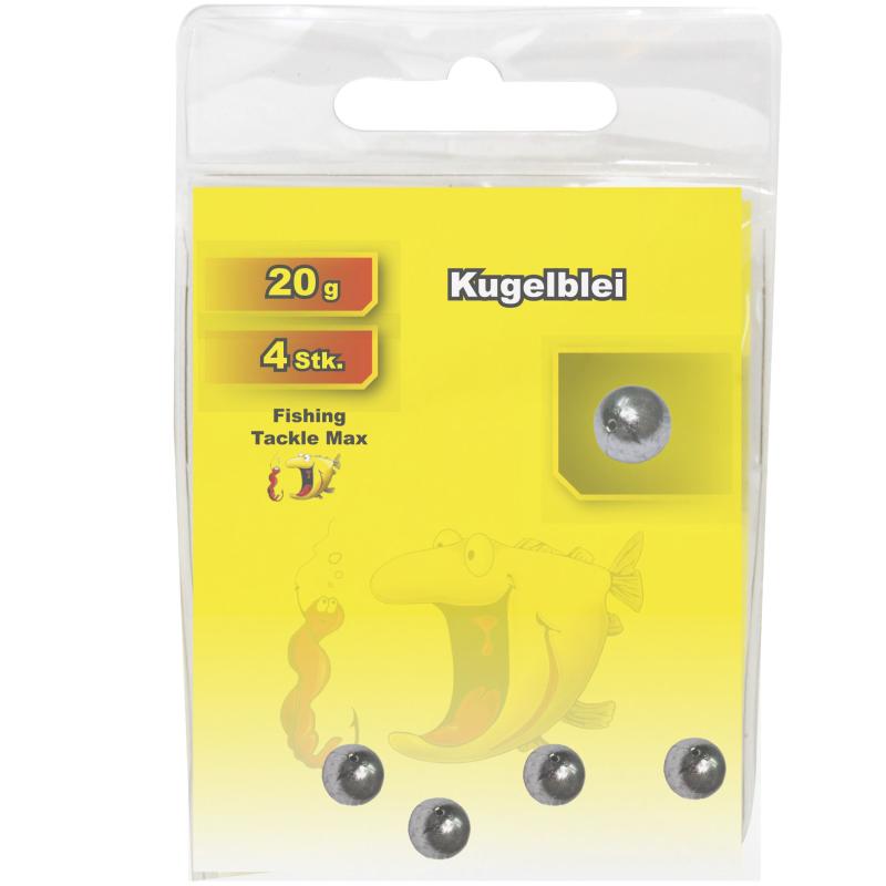 Fishing Tackle Max Kugelblei 20 g Inh. 4 Stk.