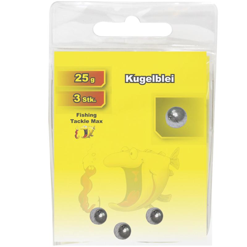Fishing Tackle Max Kugelblei 25 g Inh. 3 Stk.