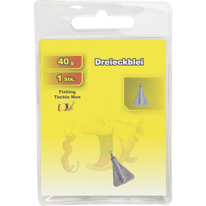 Fishing Tackle Max Dreieckblei 40 g Inh.1 Stk.