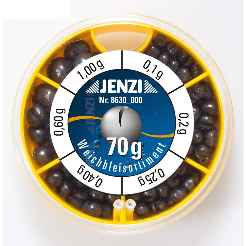 JENZI Bleischrot-Dose 70g Inhalt,