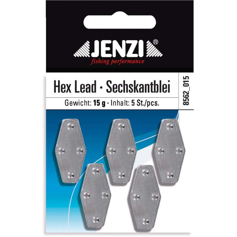 Sechskantblei, verpackt Anzahl 5 St/SB 15 g