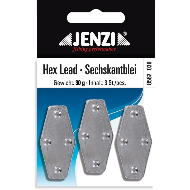 Sechskantblei, verpackt Anzahl 3 St/SB 30 g