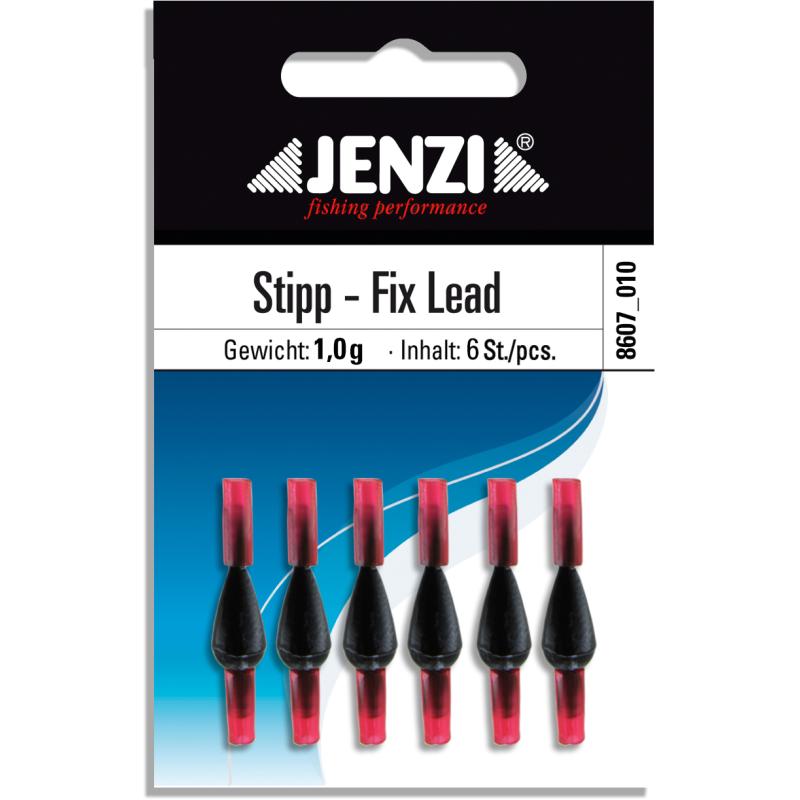Stipp-Fix-Lead Tropfenblei mit Silikonschlauch Anzahl 6 St/SB 1,0 g