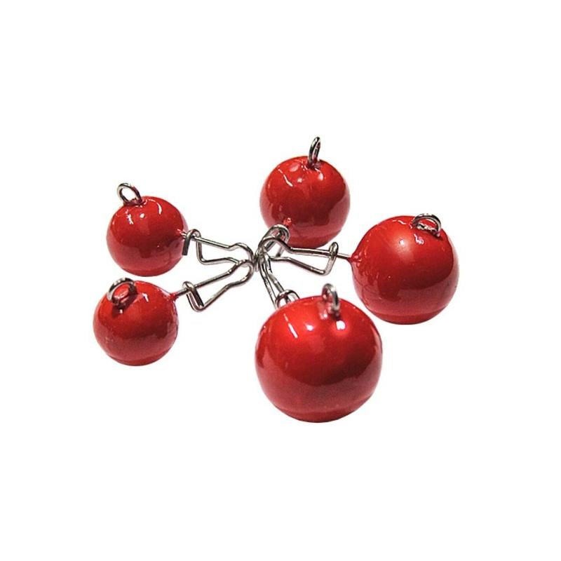 Snap-Heads, Rote Bleik&ouml;pfe 8 g Gewicht 20 g