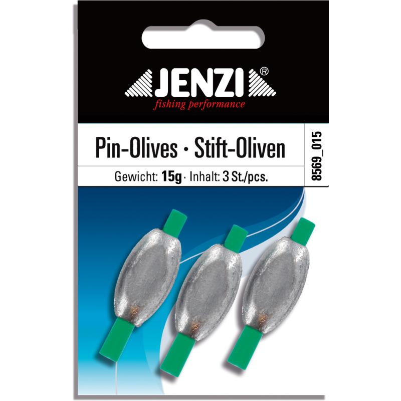 Produktbild Stift-Oliven-Blei, verpackt Anzahl 3 St/SB 15,0 g