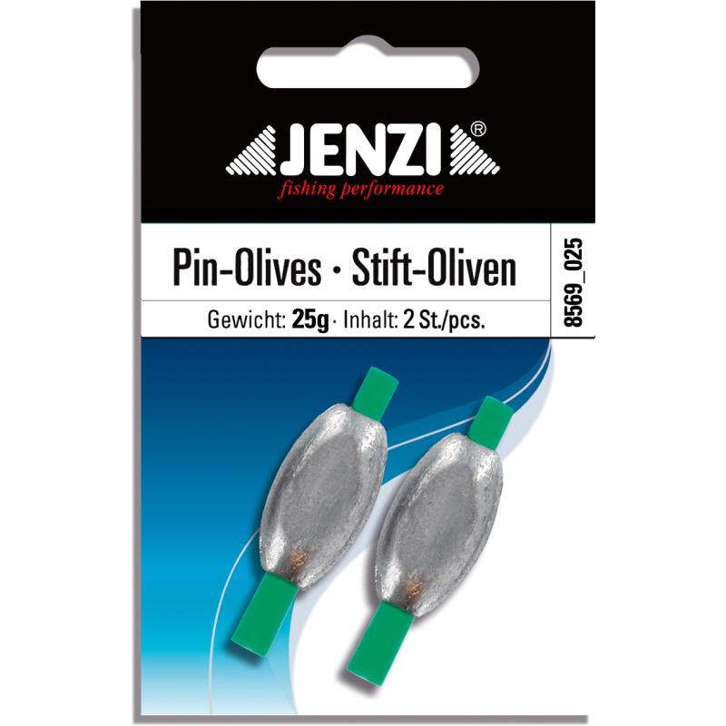 Produktbild Stift-Oliven-Blei, verpackt Anzahl 2 St/SB 25,0 g