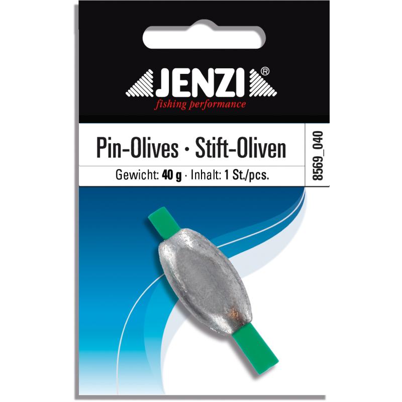 Produktbild Stift-Oliven-Blei, verpackt Anzahl 1 St/SB 40,0 g