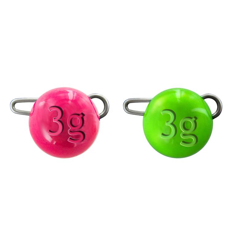 Jenzi Tungsten Chebu, Gr&uuml;n+Pnk 2St, 3g