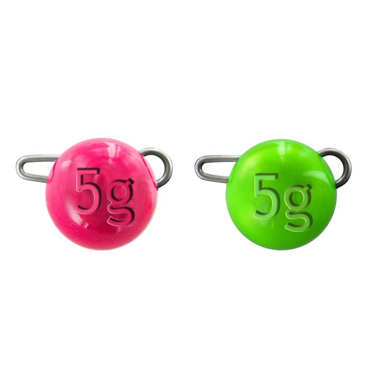 Jenzi Tungsten Chebu, Gr&uuml;n+Pnk 2St, 5g