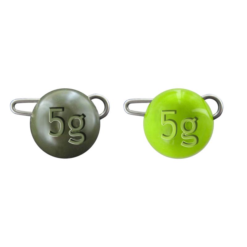 Jenzi Tungsten Chebu, Gelb+Pumkin 2St, 5g