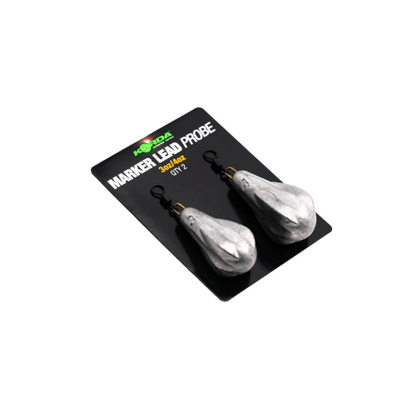 Korda Probe Marker Lead 3 & 4oz (blister 2pcs)