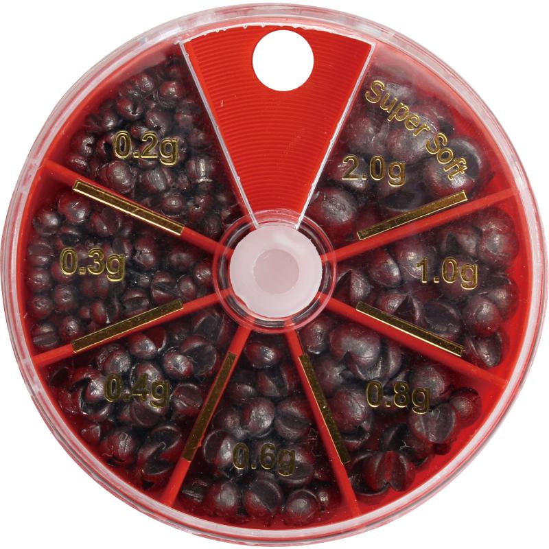 Paladin Schrotblei Dose gro&szlig; rot 110g