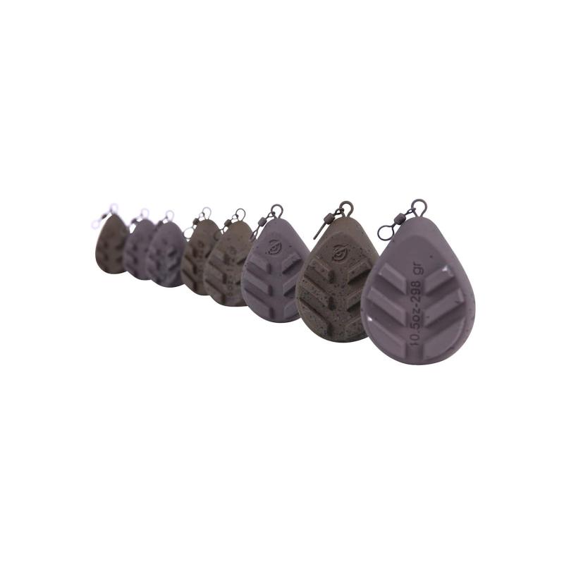 Strategy Flat Pear Grippa Swivel Lead 4.3Oz-121g