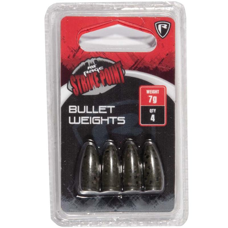 Fox Rage SP Bullet Weights 12G X 3