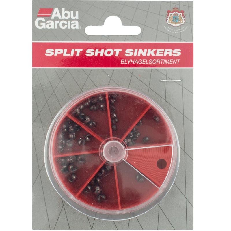 Abu Garcia Assorted Split Shot Sinkers