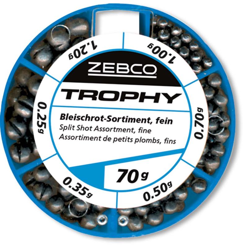 Zebco Bleischrot-Sortiment  70g  fein