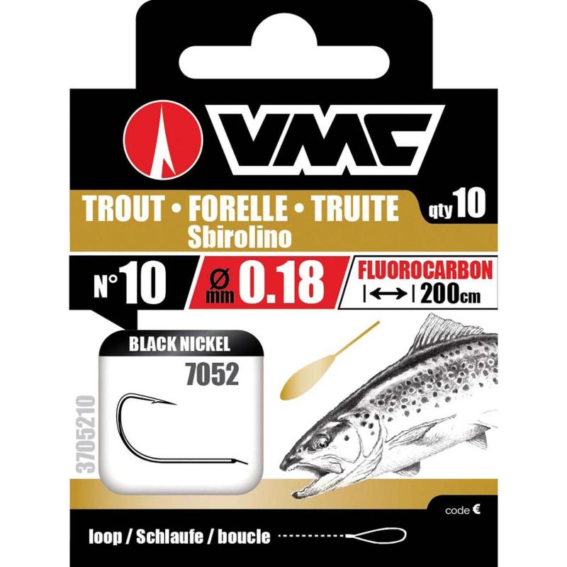 VMC Forelle Sbirolino 200cm Fluoro 0.20 H8