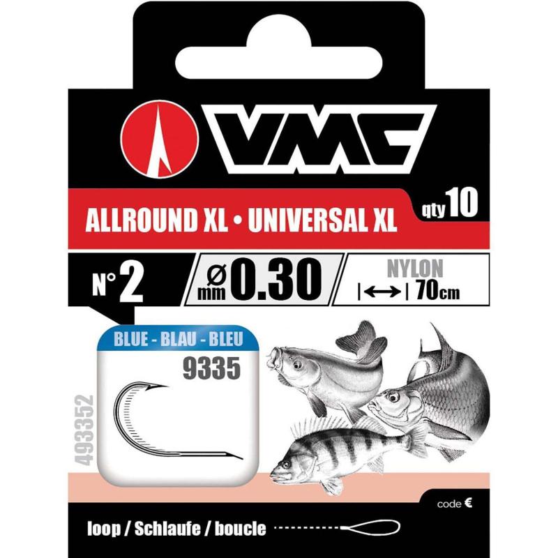 VMC Universal XL 70cm Nylon 0.18 H8