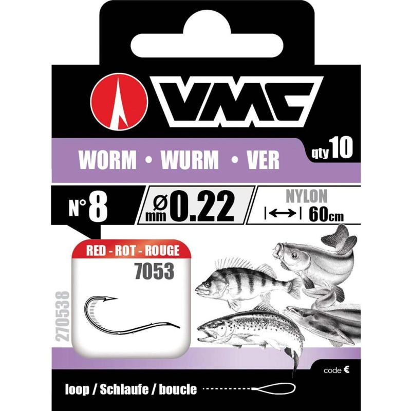 Produktbild VMC Worm Bz 60cm Nylon 0.22 H12