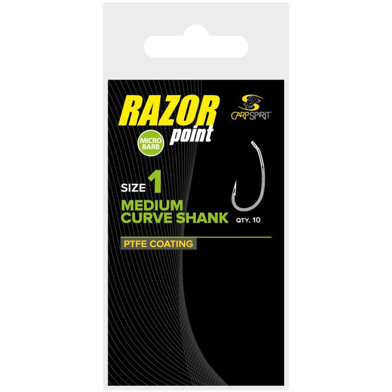Carp Spirit Medium Curve Shank (Mcs) Hook - Size 6 X10