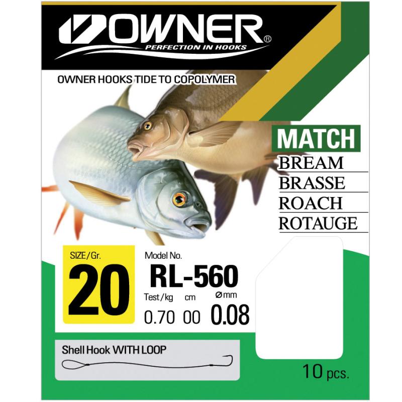 Owner Stipp/Rotauge silber RL-560 70cm #18