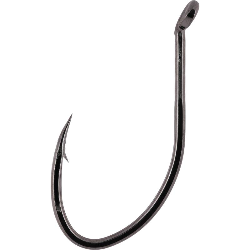 Owner CF-3 Catfish Allround-Einzelhaken schwarz-chrom 9/0