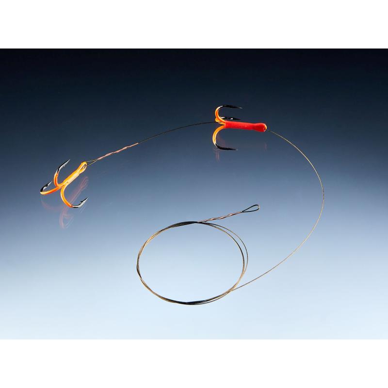 MK Adventure Makrelen/Herings System Fluo-orang Drillingen, 80cm, #2