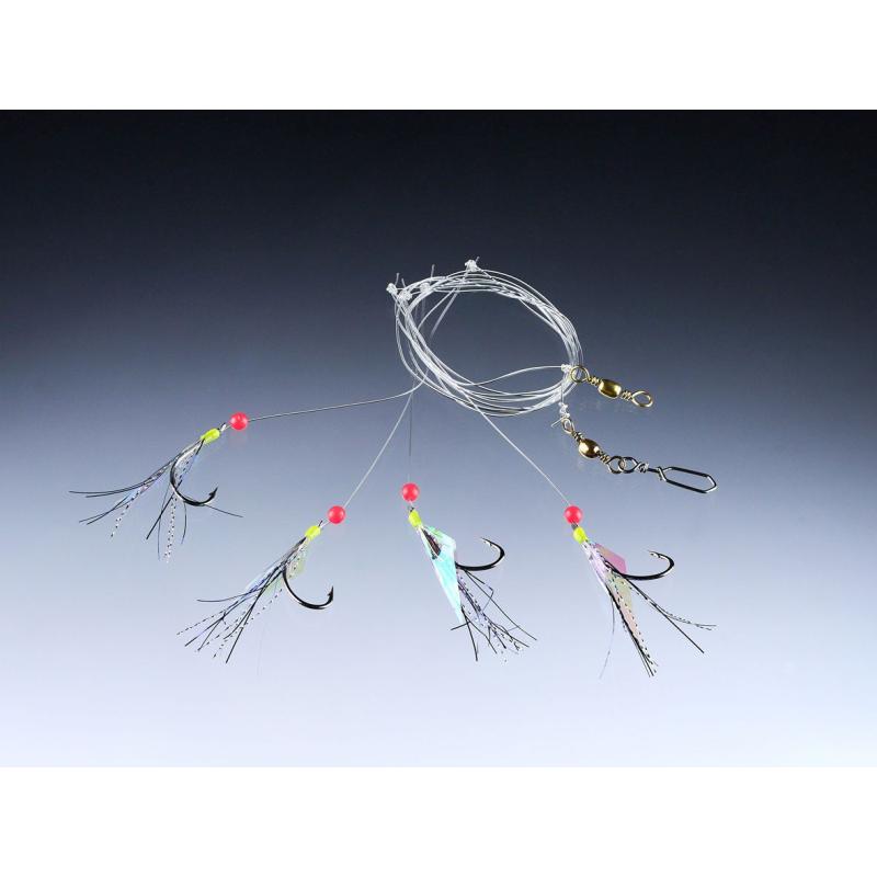 Balzer Makrelenvorfach multicolor, 1,80m, 0,40/0,60mm, Hakengr&ouml;&szlig;e 1