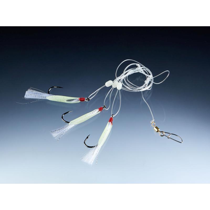 Balzer Cod-/Coalfish System, luminous, mit 3 Haken 4/0