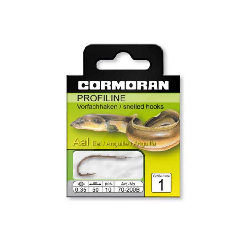 Cormoran PROFILINE Aalhaken br&uuml;niert Gr.4 0,35mm
