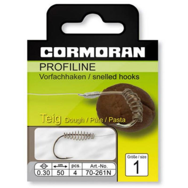 Cormoran PROFILINE Teighaken nickel Gr.8 0,22mm