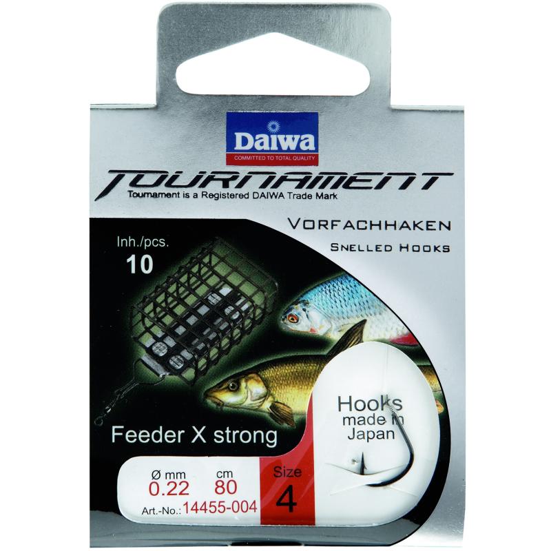 Produktbild DAIWA TOURNAMENT Feederhaken Gr. 8