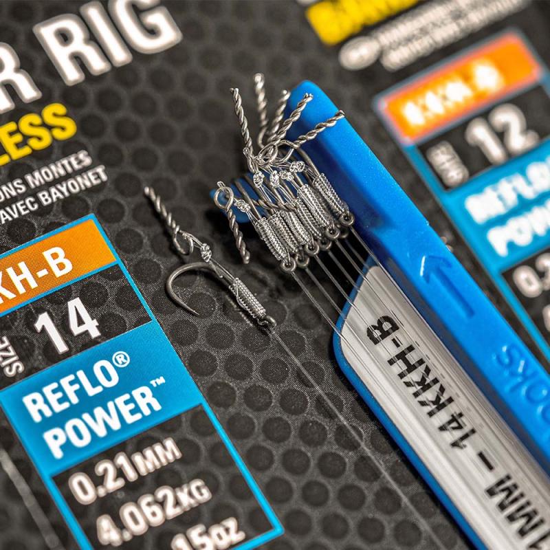 Preston Kkh-B Bayonet Hair Rigs - 4"/10cm - 14 Kkh-B