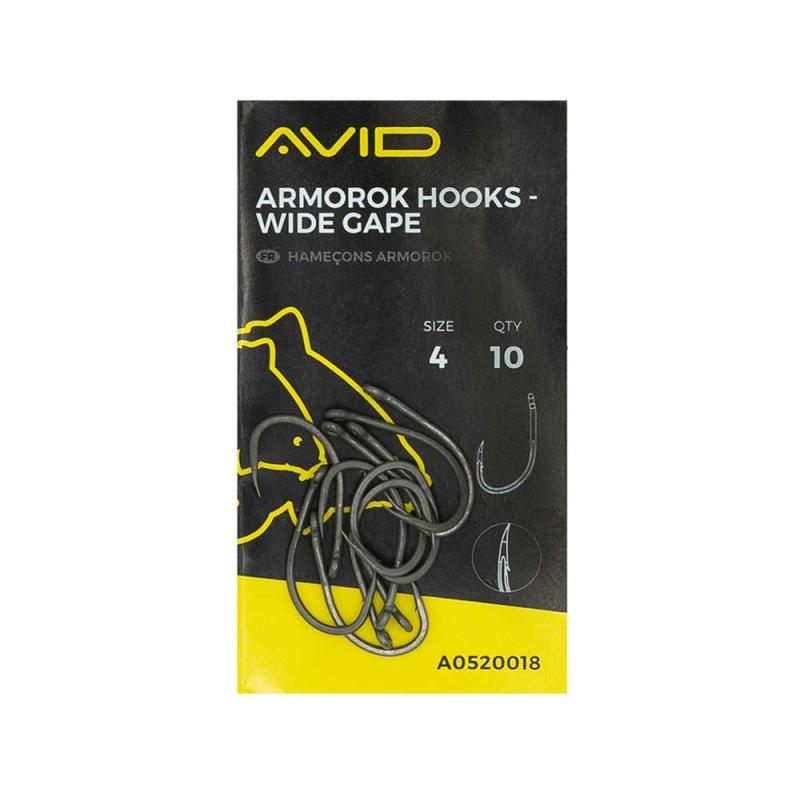 Avid Armorok Hooks - Wide Gape Size 2
