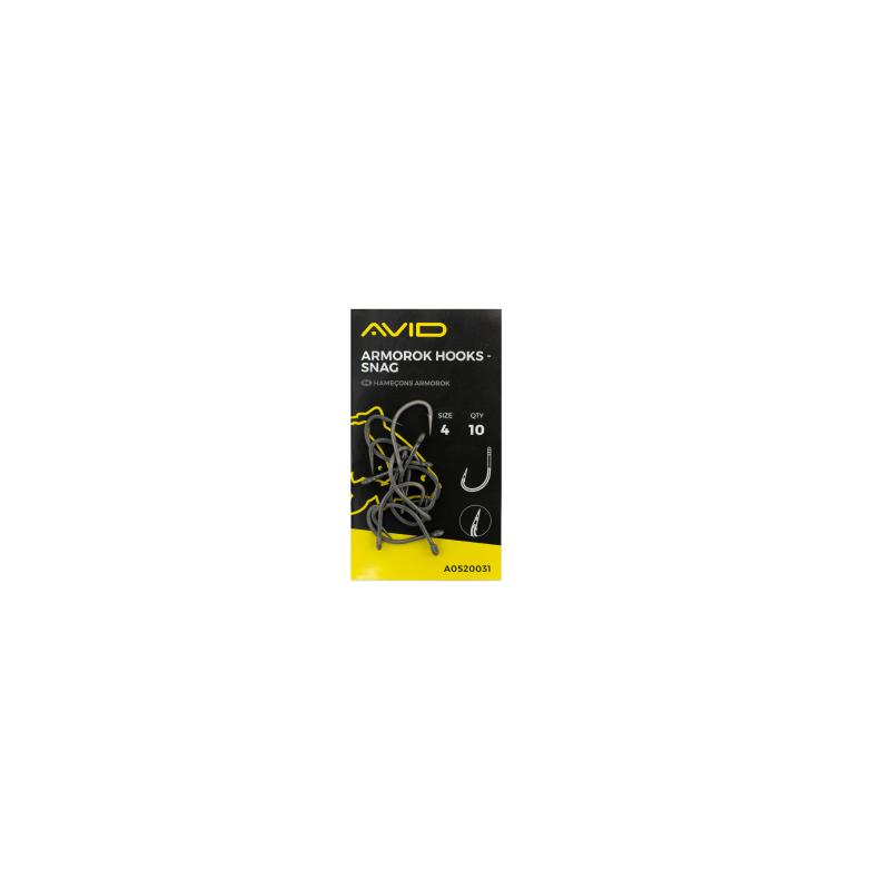 Avid Armorok Hooks- Snag- Size 4