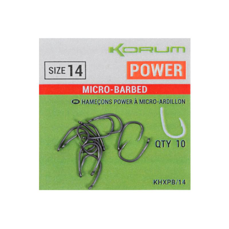 Korum Xpert Power - Barbless Size 10