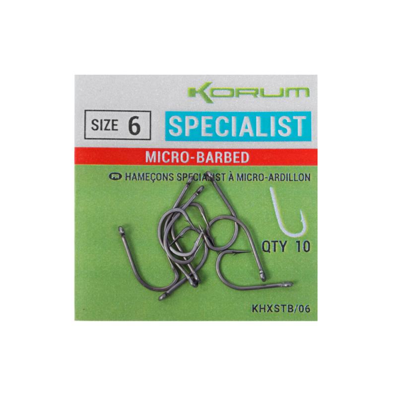 Korum Xpert Specialist - Micro-Barbed Size 6