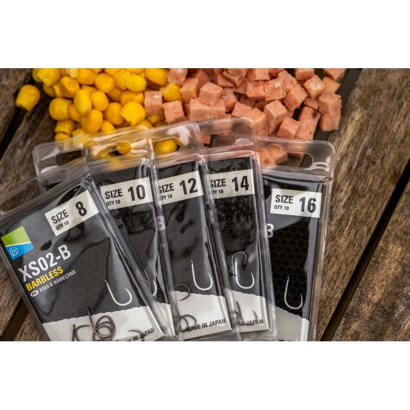Preston XS02-B Size 8 Hooks