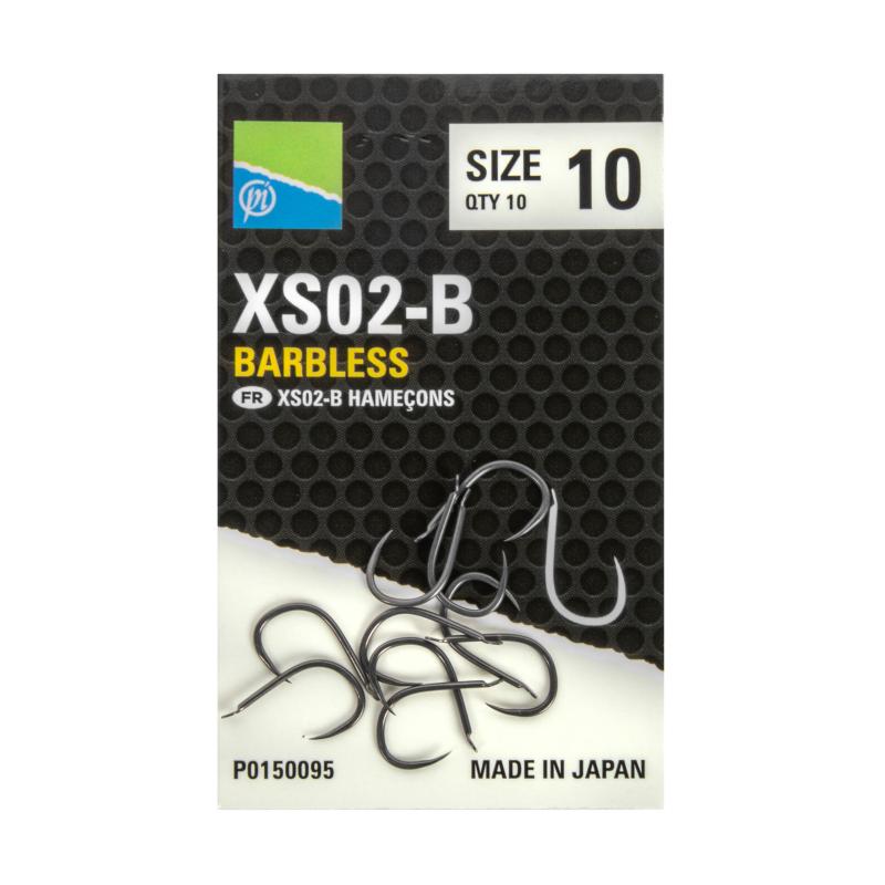 Preston XS02-B Size 12 Hooks