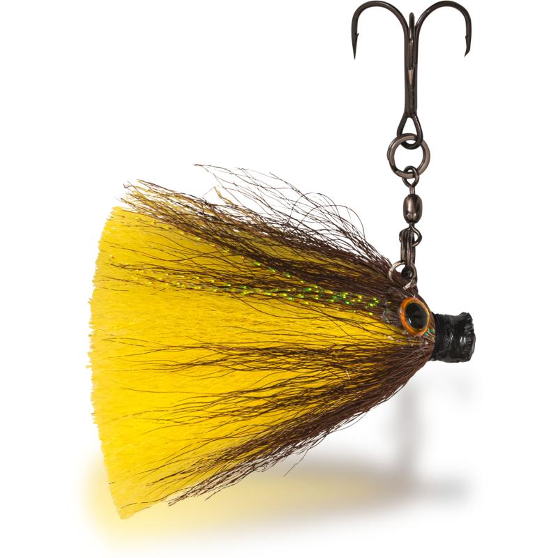 Zebco 10g 6cm Mouse Jig Head black/gold #2