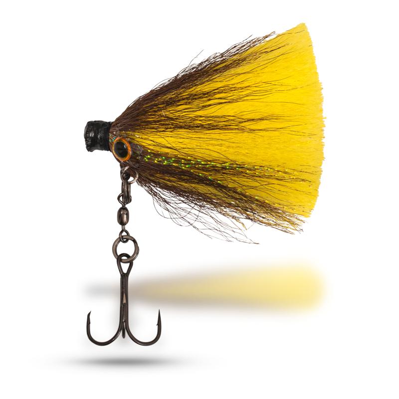 Zebco 10g 6cm Mouse Jig Head black/gold #2