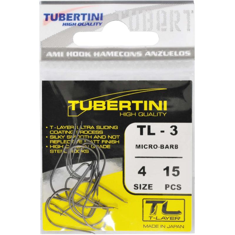 Tubertini Haken TL-3 Gr. 8 Inhalt 15 Stk.