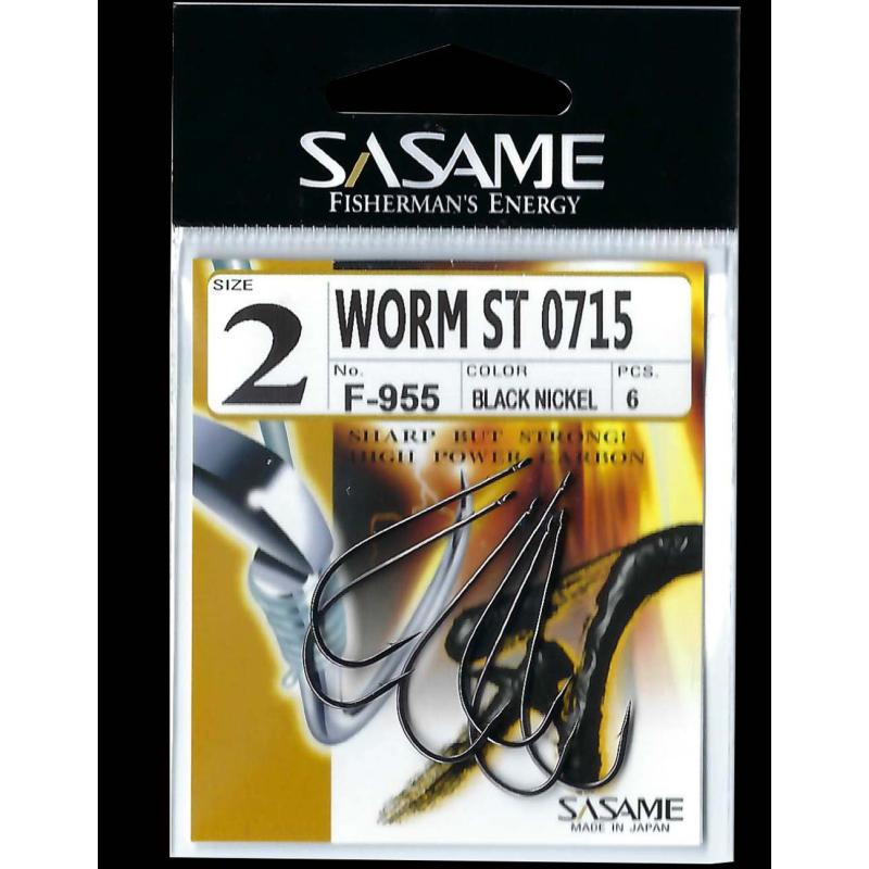 Sasame Haken Sasame Worm 0715 Gr. 2