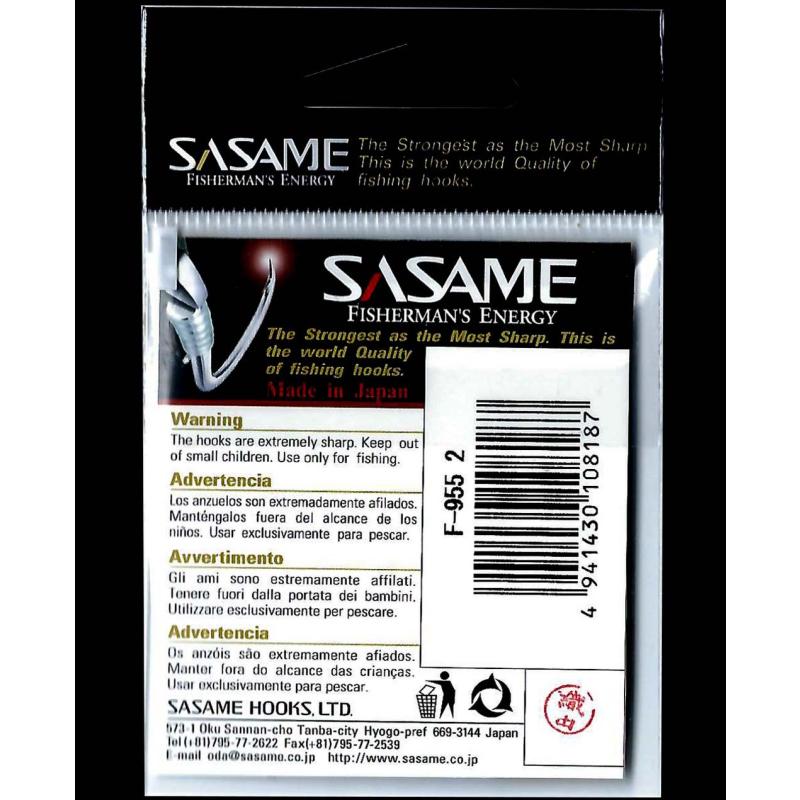 Sasame Haken Sasame Worm 0715 Gr. 2